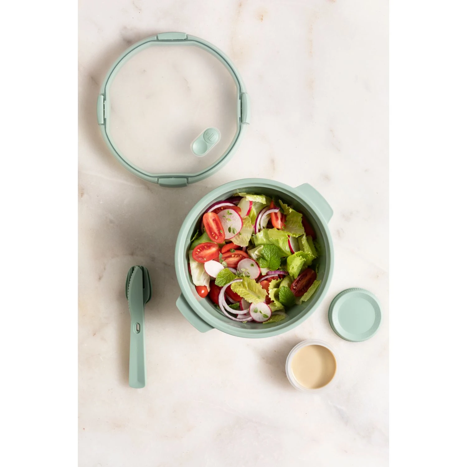 Curver Smart To Go Eco Lunchset Rond 1,6L - Afbeelding 3