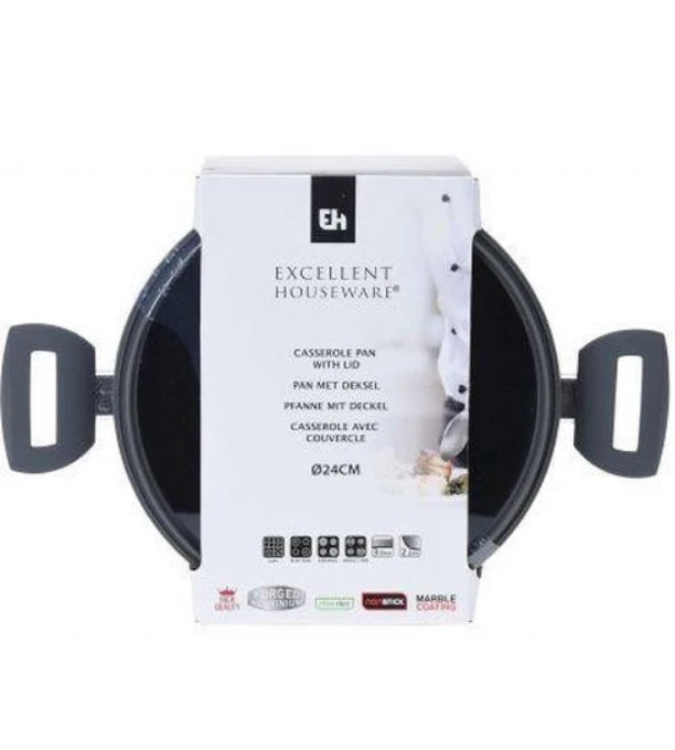 Excellent Houseware Braadpan Ø24 Cm - Afbeelding 2