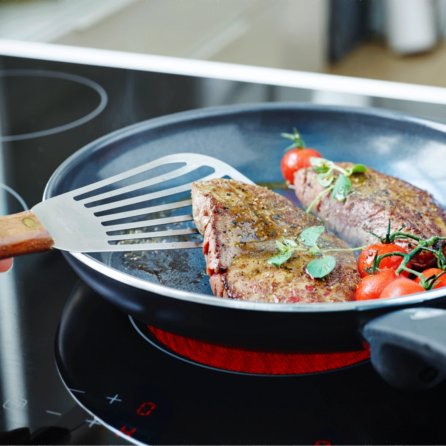 GreenPan Cambridge Black Koekenpan Ø28 Cm (voor Alle Warmtebronnen) - Afbeelding 6