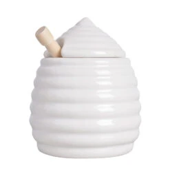 Honingpot Met Houten Lepel