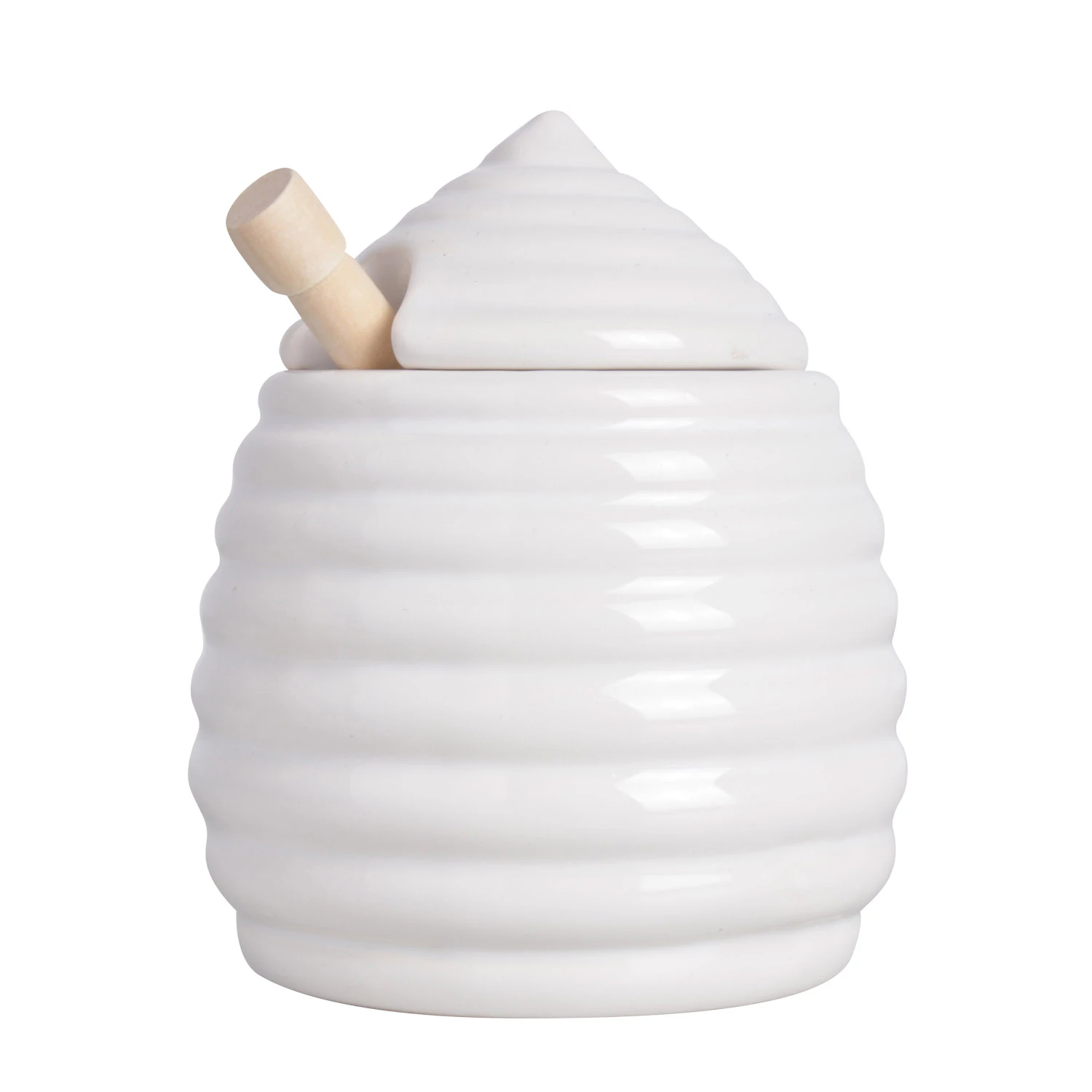 Honingpot Met Houten Lepel