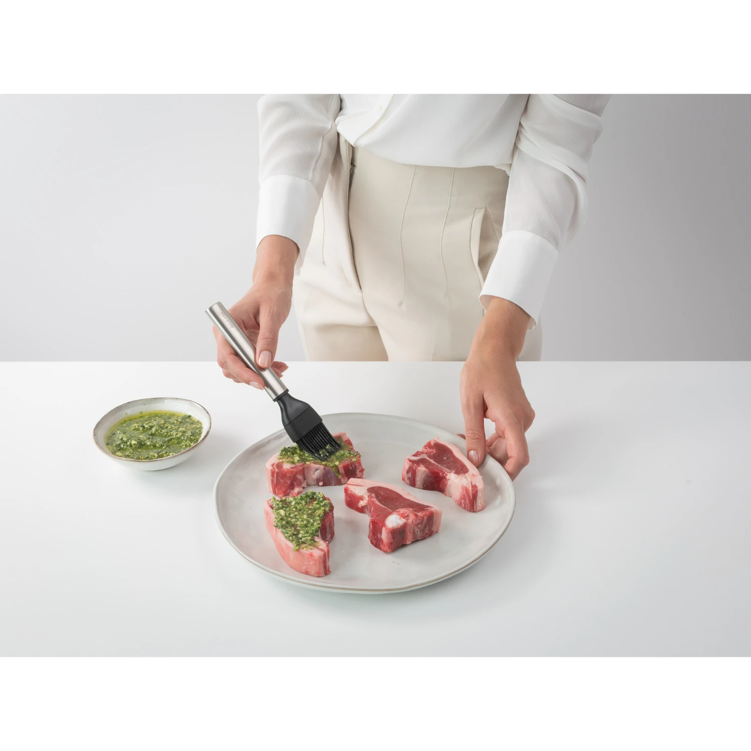 Brabantia Profile Bakborstel Siliconen RVS - Afbeelding 5