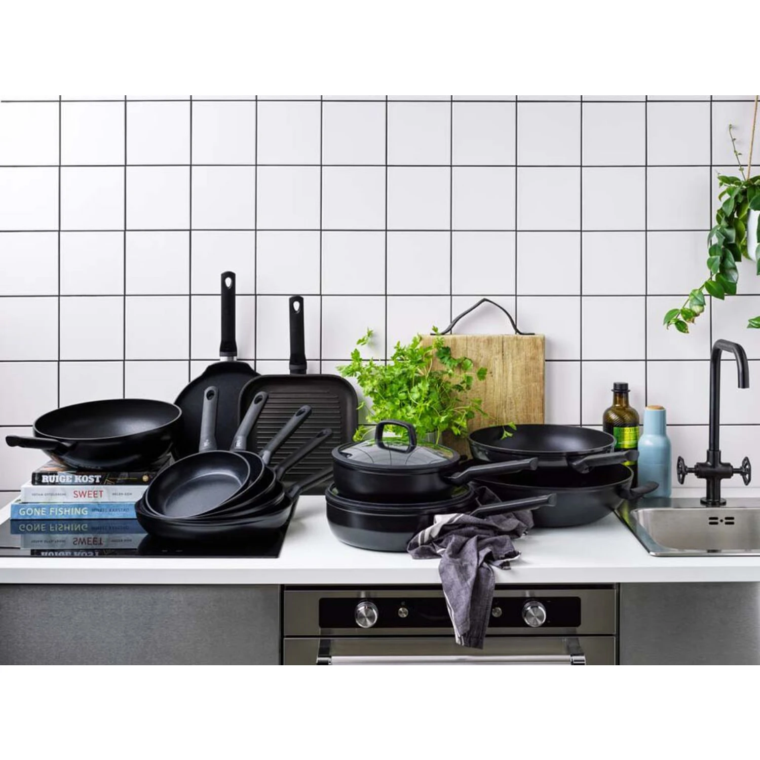 BK Easy Induction Wokpan Ø30 Cm Ceramic - Afbeelding 3