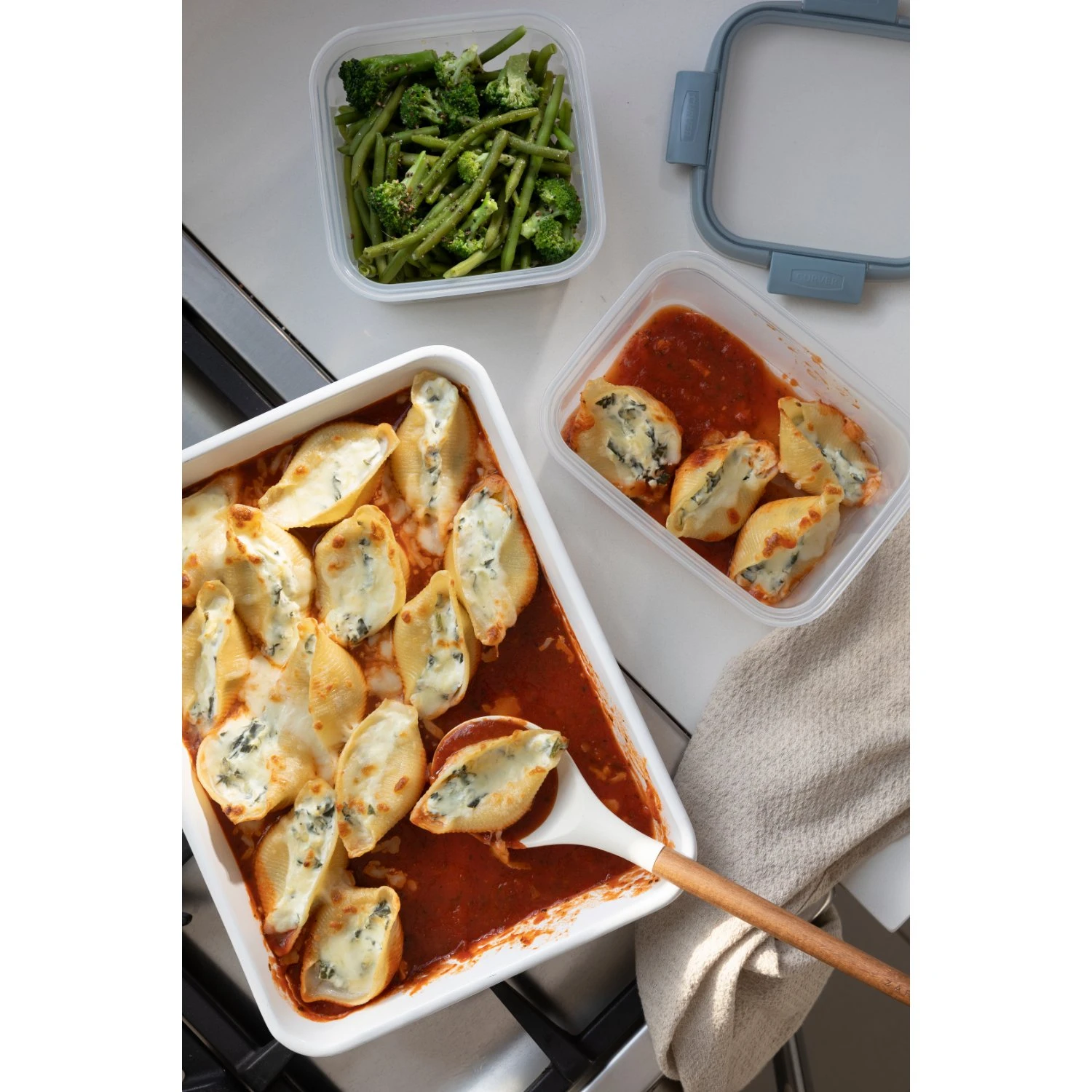 Curver Smart Fresh Eco Vershoudbakje Rechthoekig5L - Afbeelding 3